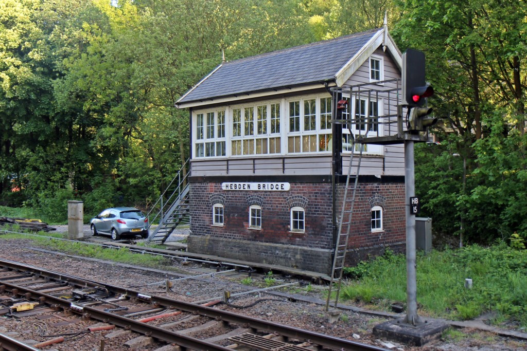 Hebden Bridge Signal Box